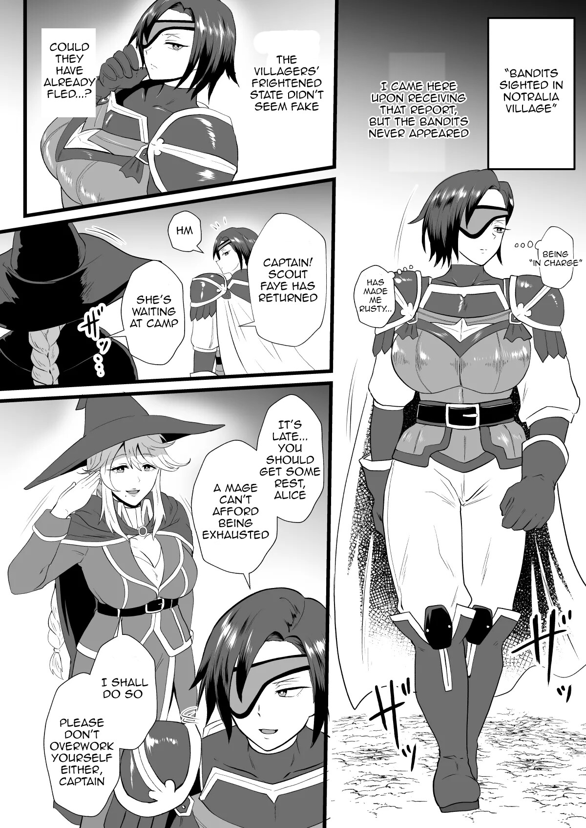 Hentai Manga Comic-The Trap of Body Swap ~The Knight Captain Marida's Conquest~-Read-3